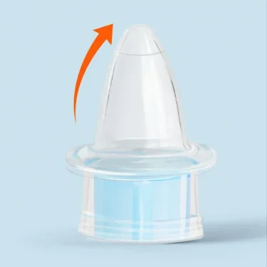 Nasal Aspirator Soft Tip Safe Sucker Newborn Baby Vacuum Suction Sick Toddlers Practical Infant Absorption Nose Cleaner Snot 3