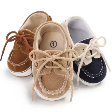 Spring and Autumn Classic Fashion Baby Boys Canvas Shoes Soft Sole Comfortable Casual Walking Shoes 1