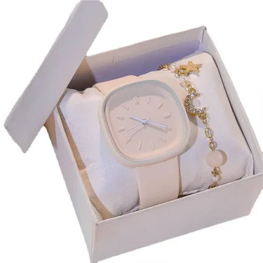 Ins Design Watch for Female Student with High Aesthetic Value Temperament Elementary and High School Minimalist Style Wristwatch 5