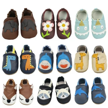 Baby Shoes Soft Cow Leather Bebe Newborn Booties for Babies Boys Girls Infant Toddler Moccasins Slippers First Walkers Sneakers 1