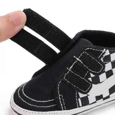 Newborn Baby Canvas Shoes Anti-slip Soft Baby Boy Girl Sneakers Casual Multi-Color Toddler First Walkers Crib Shoes 3