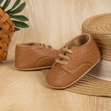 Newborn Baby Shoes Four Seasons Models 0-18 Months Baby Soft-soled Shoes Casual Leather England Style Comfortable Walking Shoes 4