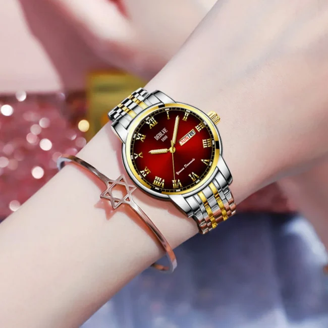 Top Brand Luxury Fashion Woman Watch 3ATM Waterproof Date Lover Date Clock Sport Watches Ladies Dress Quartz Wristwatch A4357 3