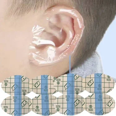 20/100pcs Shampoo Ear Protection Stickers Bathing Swimming Earmuffs Water Children Shampoo Ear Water Prevention Baby Care 1