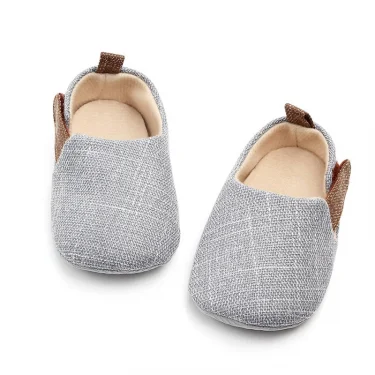 New Cotton Baby Shoes Soft Non-slip Rubber Sole Newborn Toddler Shoes First Walkers Cartoon Print Baby Boy Girl Shoes 3