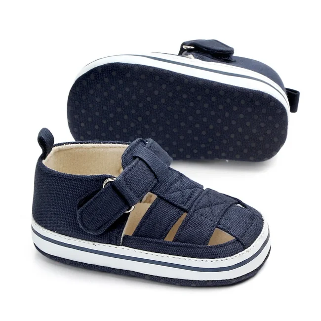 Baby breathable toe-covered shoes summer and spring baby walking shoes 3