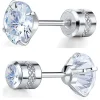 6mm white cz white