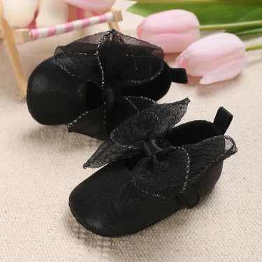 Soft Cotton Lace Baby Girl Princess Shoes 2025 Newborn Moccasins Shoes Cotton Sole Prewalker Anti slip Toddler Step 4