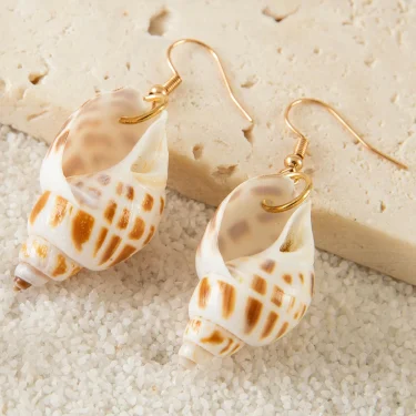 Tocona 5pair/sets Bohemian Conch Shell Earrings Set for Women Exuquisite Starfish Summer Jewelry Accessories сережки 26904 6