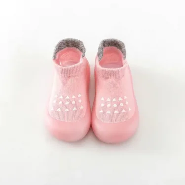 Summer New Combed Cotton Anti slip and Breathable Children's Soft Sole Shoes Baby Walking Shoes Mesh Faced Baby Floor Socks 5