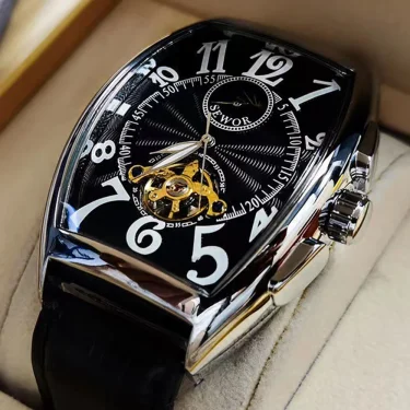 Luxury Mens Automatic Mechanical Watches Tourbillon Skeleton Wrist Clock Male Luminous Man Wrist watch for men relojes mecánicos 2