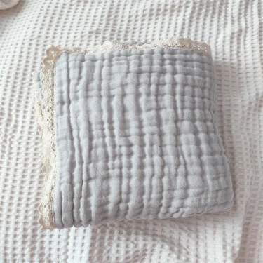 Baby Blanket Newborn 6 Layers Muslin Swaddle Wrap Soft Toddler Kids Bath Towel Infant Baby Crib Stroller Receiving Blankets 3