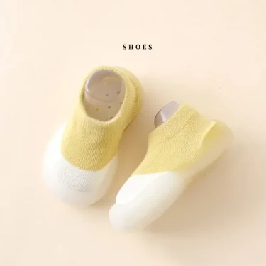 Baby Socks Shoes Infant Color Matching Cute Kids Boys Shoes Doll Soft Soled Child Floor Sneaker BeBe Toddler Girls First Walkers 3