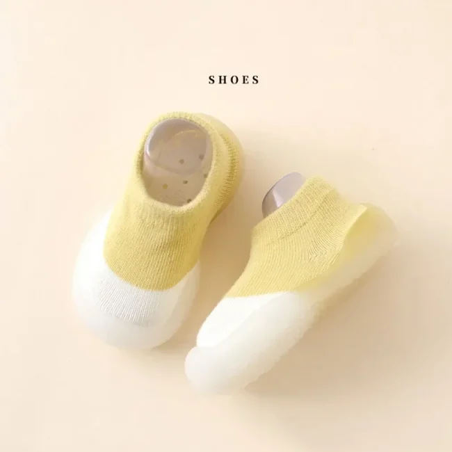 Baby Socks Shoes Infant Color Matching Cute Kids Boys Shoes Doll Soft Soled Child Floor Sneaker BeBe Toddler Girls First Walkers 3