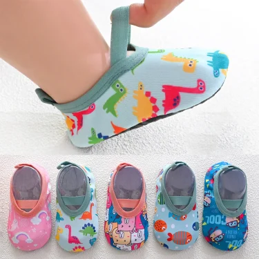 Children Quick Dry Non-Slip Barefoot Shoes Beach Seaside Water Shoes Outdoor Aqua Socks for Boy Girl Soft Surfing Swimming Shoes 2