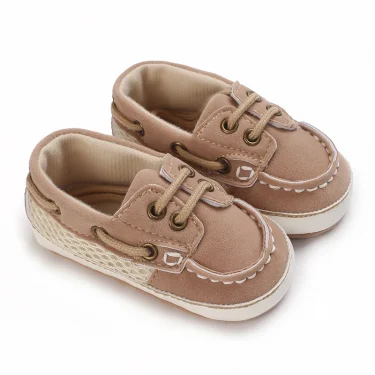 Spring and Autumn Classic Fashion Baby Boys Canvas Shoes Soft Sole Comfortable Casual Walking Shoes 2