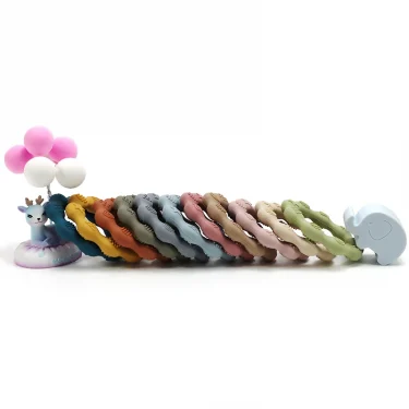 Baby Teether Health Care Molar Toy Tactile Cognition Food Grade Silicone Newborn Grip Teething Toys Baby Shower Gift BPA Free 5