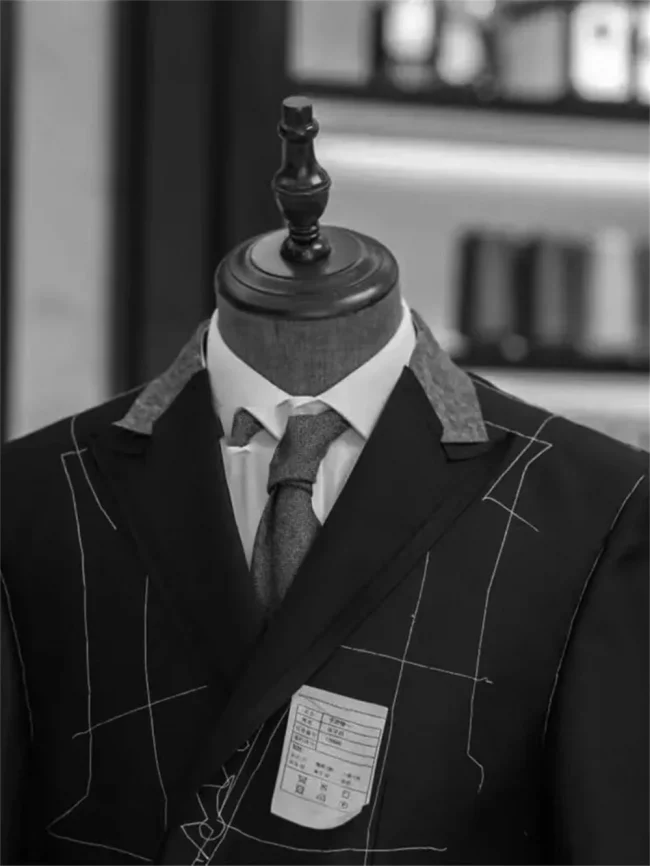 1 Piece Classic Stripe Slim Fit Men's Suits Jacket Set For Groom Wedding Peaked Lapel Tuxedo Formal Business Blazer Only 6