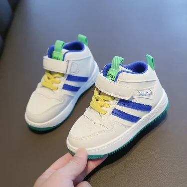 Size 21-32 Children Anti-slip Wear-resistant Casual Shoes Girls Boys Kids Soft Sole Toddler Shoes Baby Breathable Sport Sneakers 3
