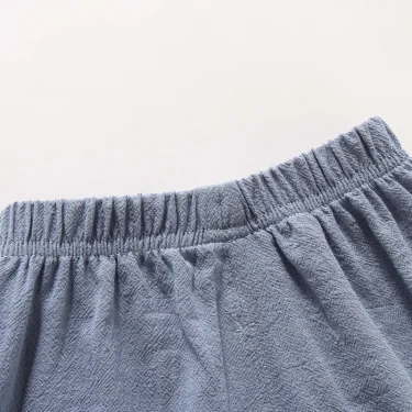1 To 5 Years Summer Thin Kids Solid Color Pants Boys Girls Casual Trousers Breathable Beam Foot Lantern Pants Children's Clothes 5