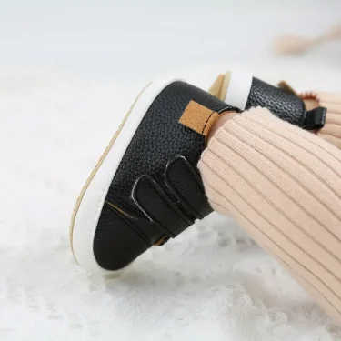 Newborn Baby Shoes Leather Casual Non-slip Toddler Infant Kids Boys Girl Walker Sneakers 6