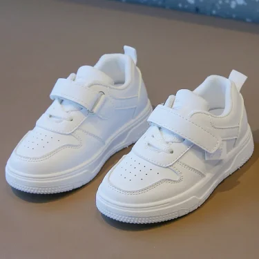 Baby Kid's Spring Autumn New Small White Shoes Tenis Sneakers Children Soft Sole Anti Slip Sneaker Toddler Casual Sport Shoes 4