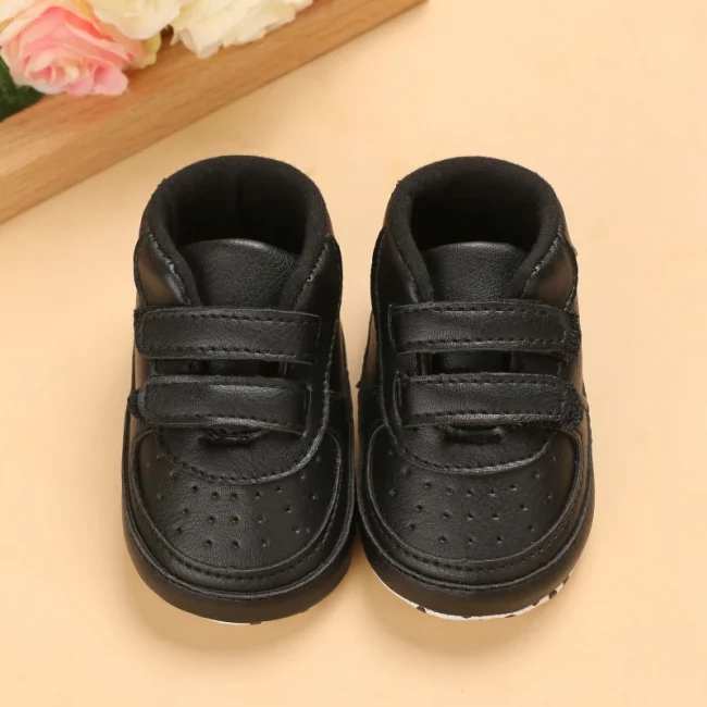 Baby Sneakers Kids Fashion Design White Non-slip Casual Shoes Boy Girls Hook Breathable Sneakers Toddler Outdoor Shoes 6