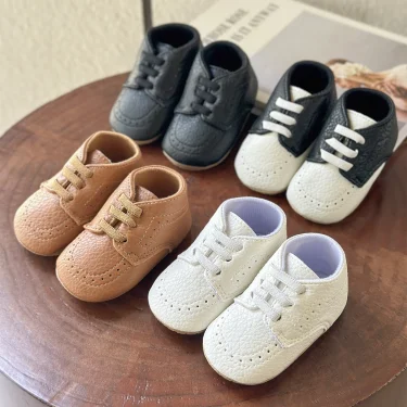 Casual Baby Shoes Infant Baby Girl Crib Shoes Cute Soft Sole Prewalker Sneakers Walking Shoes Toddler First Walker 0-18Month 3