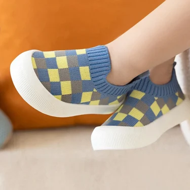 1pair 6m-3years Unisex Spring/Autumn Toddler Baby Soft Sole Walking Shoes With Anti-Skid Design, Outdoor Casual Shoes Sneakers 5