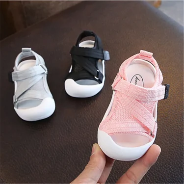 Summer Infant Toddler Shoes Baby Girls Boys Casual Shoes Non-Slip Breathable High Quality Kids Anti-collision Beach Shoes 1