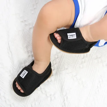 Baby Boys Girls Summer Sandals Outdoor Beach Anti-Slip Rubber Soft Sole Newborn Toddler First Walker Shoes 4