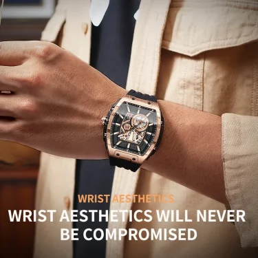 New LIGE 8250 Movement Men Mechanical Watches Men Luxury 316L Stainless Steel Sapphire Mirror Waterproof Automatic Watch for Men 4