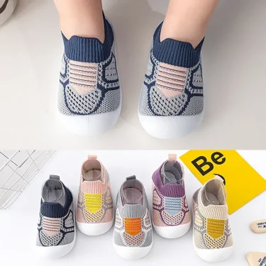 Summer Breathable Mesh Baby Shoes Newborn Toddler Shoes Baby Girl Baby Socks Shoes Soft Bottom Non-slip Baby Boy Shoes 0-5 Years 4