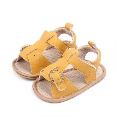 Baby Summer Sandal for Toddler 0-1 Years Casual Anti-slip Soft PU High Quality Casual Walikng Shoes Outdoor Summer Shoes D2796 6