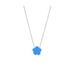 blue necklace