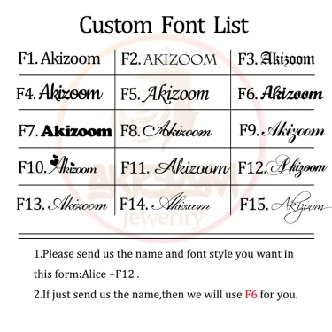 Akizoom Punk Engrave Name Custom Bracelets Gold Color Stainless Steel Thick Hand Chain Customized Couple Men Women Jewelry Gift 2
