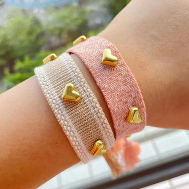 2024 Woven Friendship Bracelets Adjustable Rope Bangle For Women Vintage Braided Tassel Bracelets Wholesale Jewelry 3