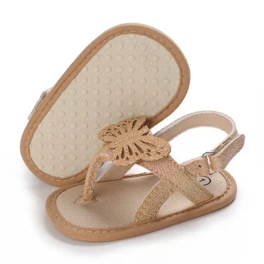 0-18M Baby Girls Summer Shoes Sandals First Walkers Newborn Shoes Casual Soft Sole Sandals Toddler Shoes 4