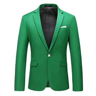 New Male Solid Colour Formal Suit Jacket 21 Colours Available Men Wedding Prom Party Tuxedo Blazer Slim Fit Coats 6