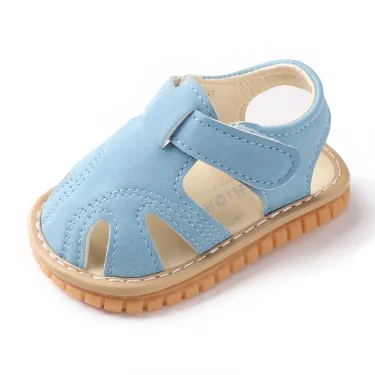 Baby Girl Boy Summer Sandals Candy Color Kids Shoe Infant Anti-collision Toddler Whistle Shoe Soft Bottom Kid Child Beach Sandal 1