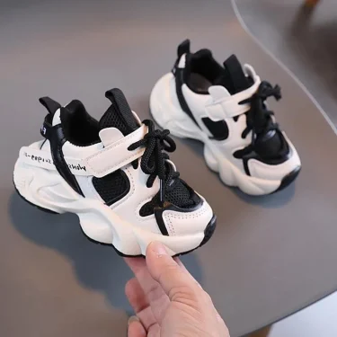 Spring New Kids Toddler Shoes Fashion Classic Children Sports Shoes Mesh Breathable Girls Infant Boys Baby Walking Running Shoes 3