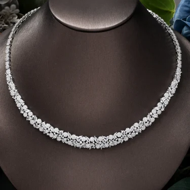 Best Selling 4-piece Bridal Wedding Jewelry Set New Fashion Saudi Dubai Jewelry Set Women's Wedding Party Accessories Desig 2