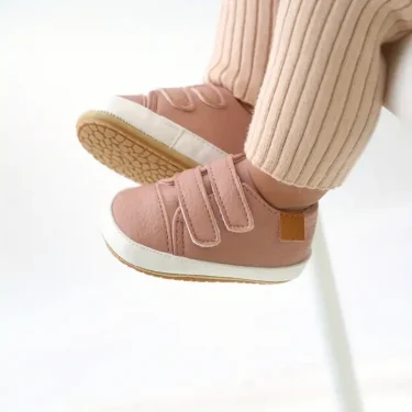 Newborn Baby Shoes Leather Casual Non-slip Toddler Infant Kids Boys Girl Walker Sneakers 5