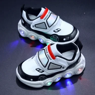 0-6Years Children Glowing Sneakers Kids Luminous SneakersBoys Girls Led Lighted Sneakers Toddler Outdoor Shoes Casual Shoes 4