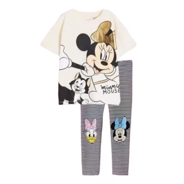 Cute Baby Girls Kids Clothing Disney Minnie Girls Clothes Sets Baby Clothes Set 0-10year Years Old 4