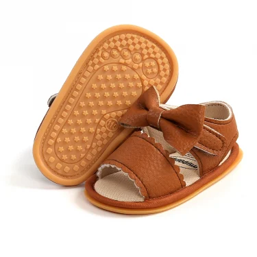 Newborn Infant Baby Boy Girls Shoes Summer Sandals Casual Soft Bottom Non-Slip Breathable Baby Shoes 3