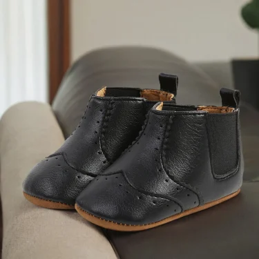 Baby Girls Cowboy Tassel Boots Side Zipper Moccasins Soft Bottom Non-Slip Toddler Shoe 2