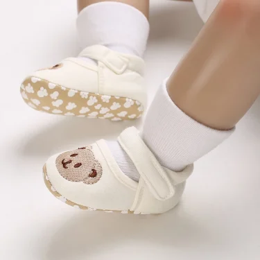New Cute Cartoon 0-18M Baby Shoes for Boys and Girls Cotton Soft Bottom Anti slip Winter Warmth Preschool Kids First Walker 6
