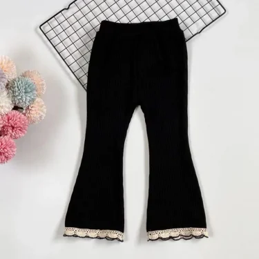 Girls Pants Long Trousers Cotton Gray Spring Autumn Teenagers Baby's Kids Pants Outdoor Teenagers Children's Clothing 3