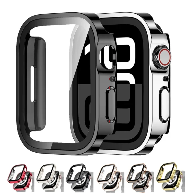 Screen Protector for Apple Watch Case 46mm 42mm 45mm 44mm 49mm 41mm 40mm Tempered Glass iWatch Series 10 7 8 9 SE 6 5 4 Ultra 2 1